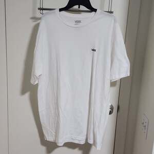 Vans Left Chest Logo T-Shirt - White/Black